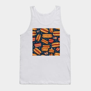 Patriotic 4th of July Pattern 21 Tank Top